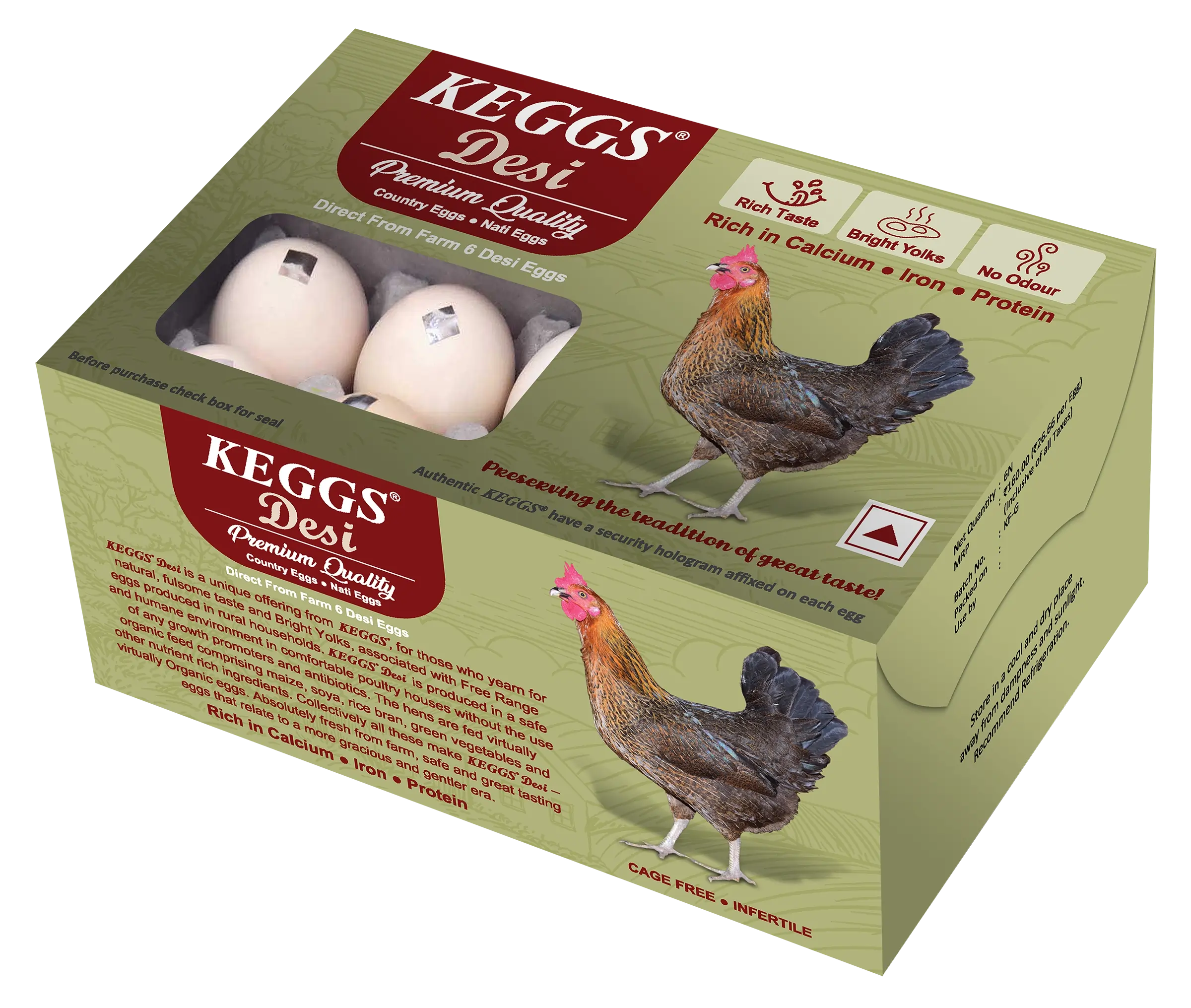KEGGS TAN Eggs